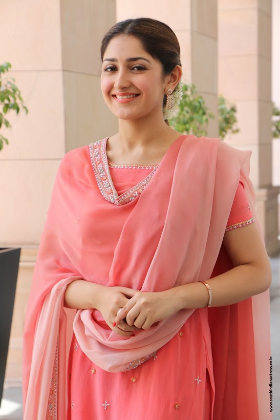 Sayyeshaa Saigal at Kadaikutty Singam Success Meet