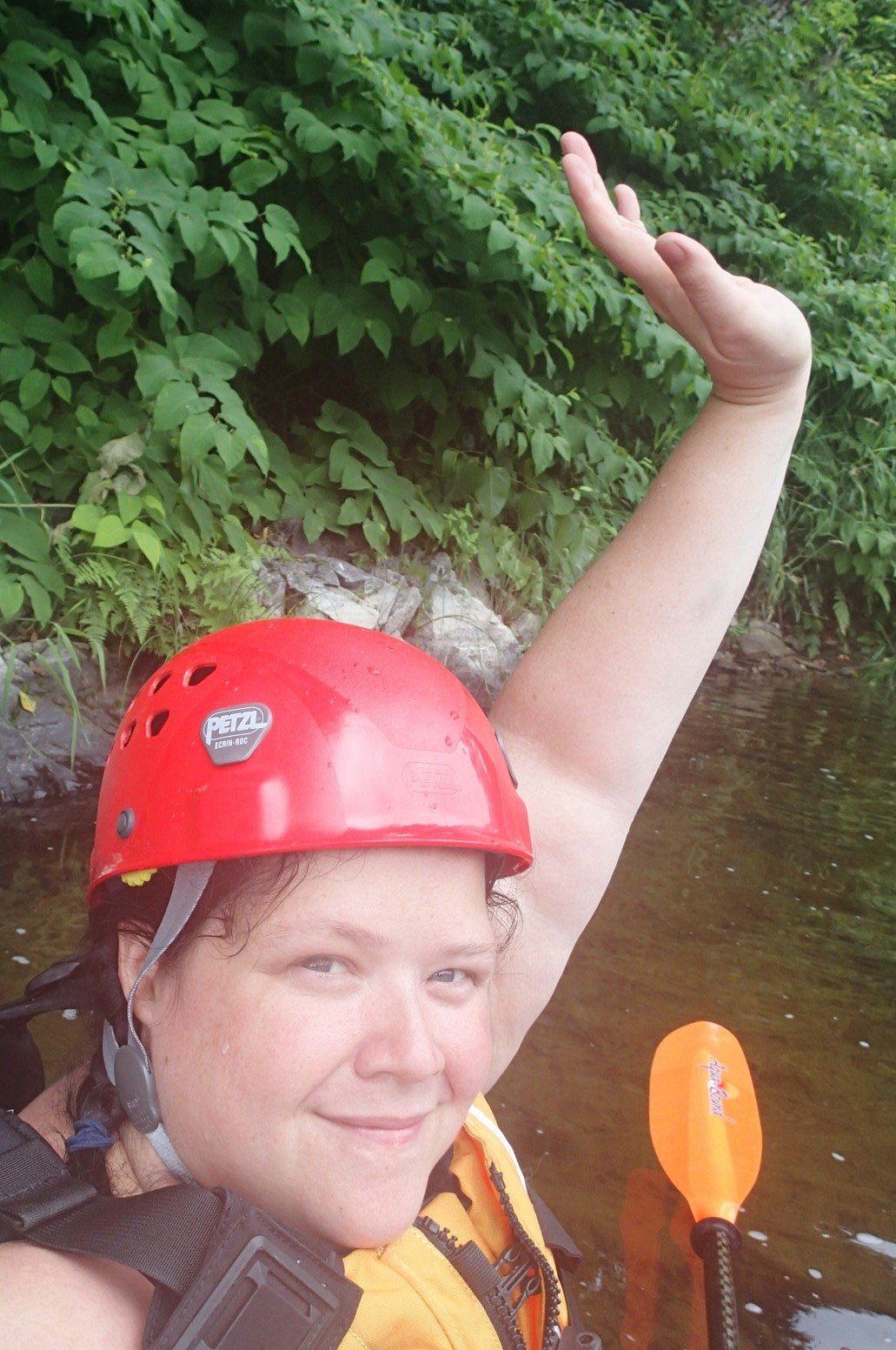 Fat Girl Kayaking