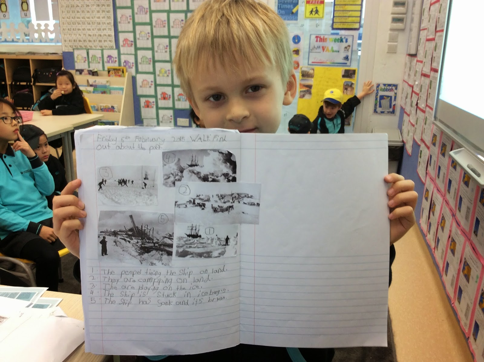 Year 2 NAIS HK 2C Ernest Shackleton, Animal Habitats