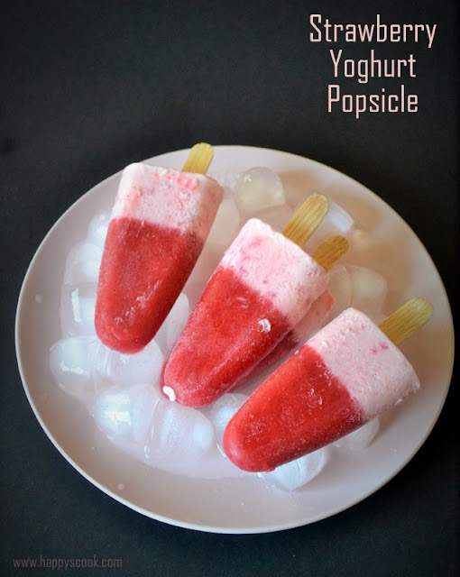 Strawberry Yogurt Popsicle Recipe Strawberry Popsicle Strawberry