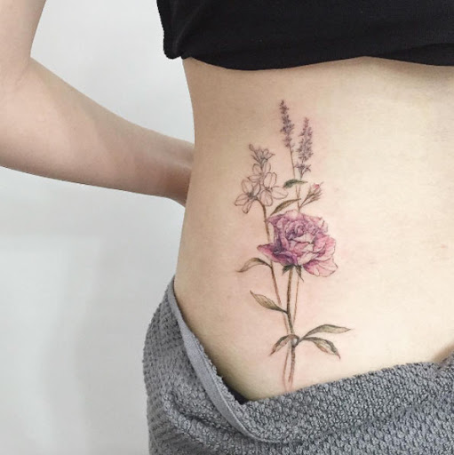 Este lindo floral trabalho