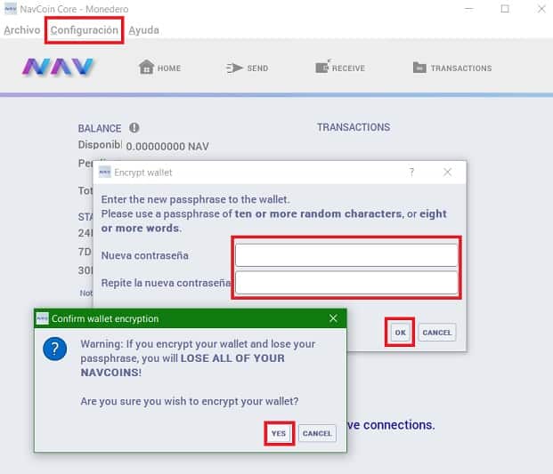 Guardar NAV COIN Wallet Oficial Guía Español Guardar NAV COIN Wallet Oficial Guía Español