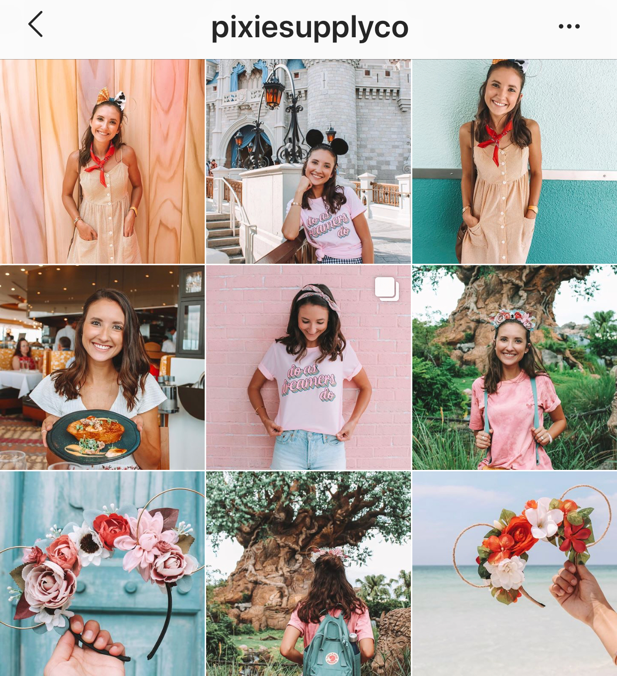 Pixie Supply Co instagram