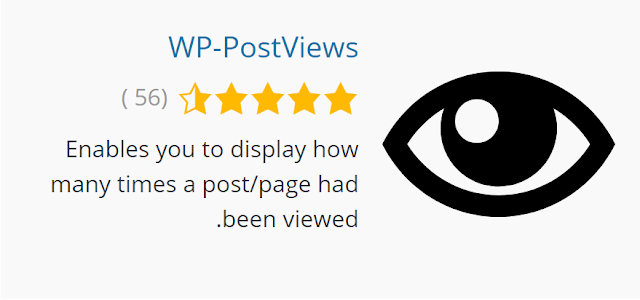 تركيب إضافة عدد الزيارات WP-Postviews