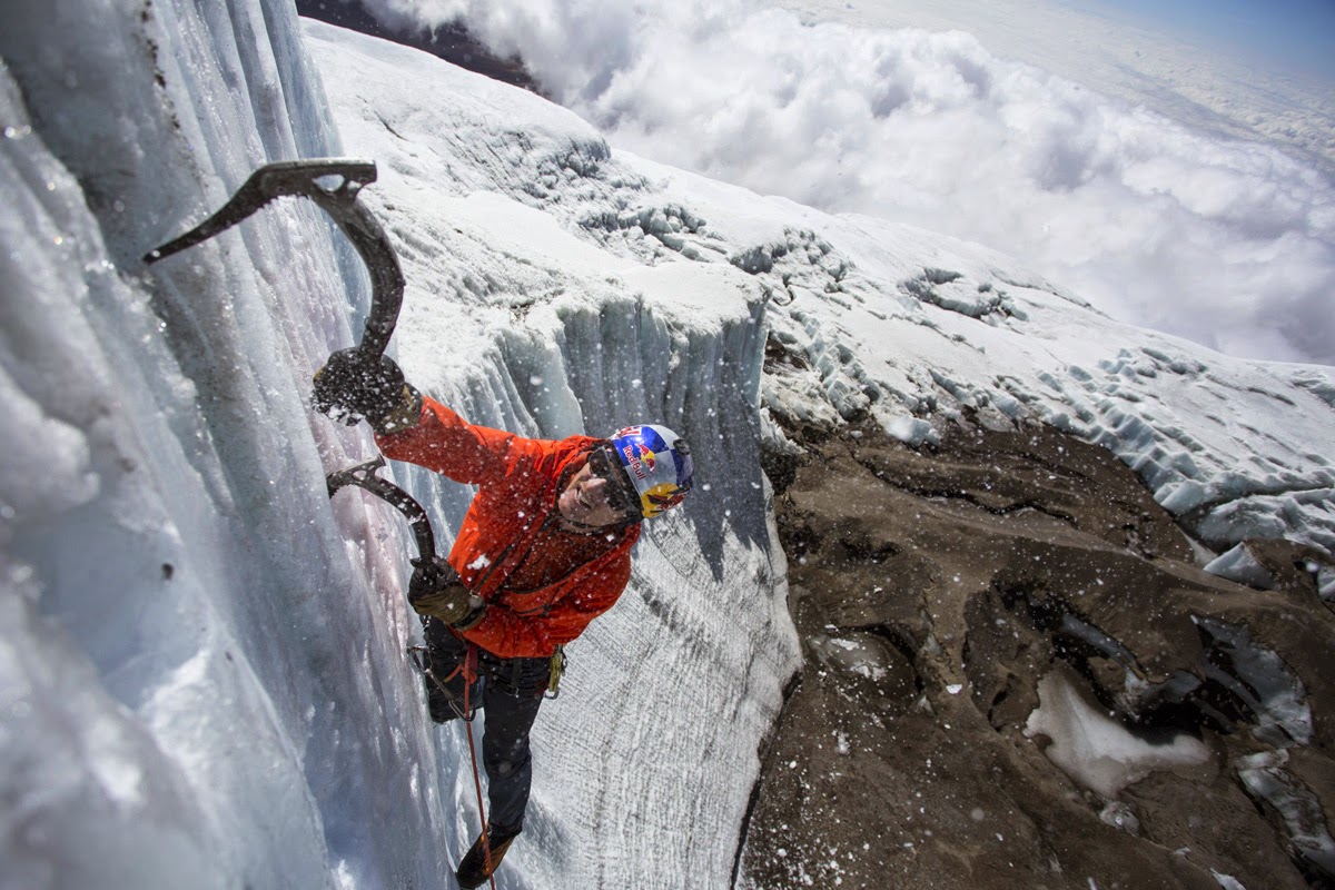 Ice Climbing the Glaciers at the Top of Kilimanjaro Snow Addiction