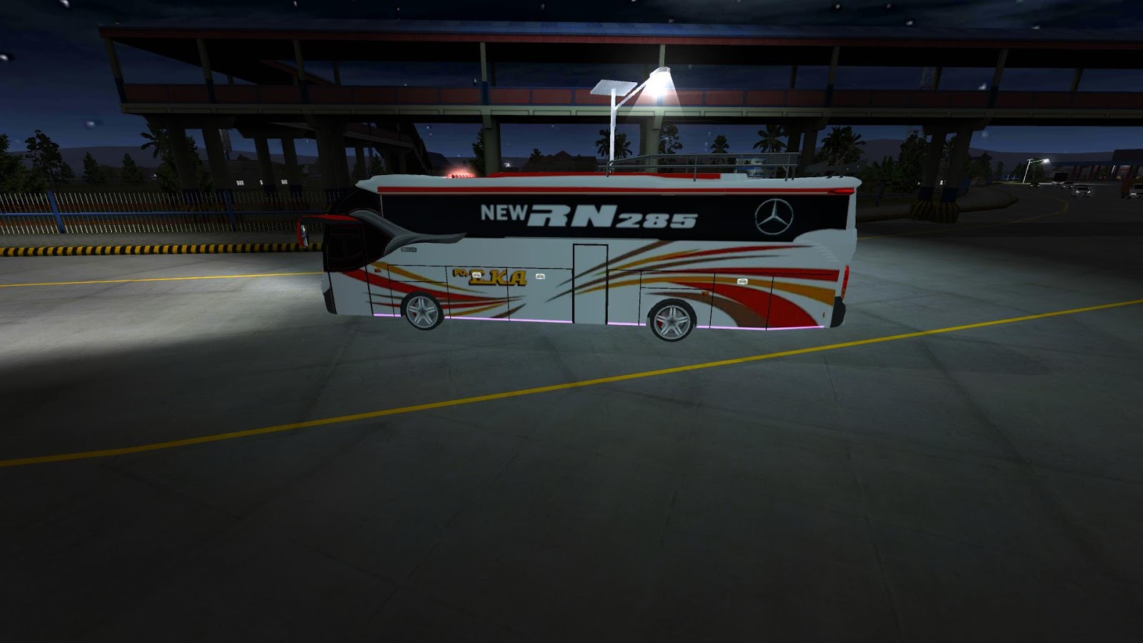 Livery Bus EKA Arjuna XHD by Maya BUSSID Bagus ID