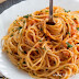 Spaghetti With Skinny Tomato Cream Sauce