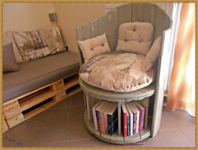 Recycler pour décorer Recycler pour décorer feuteuille bois