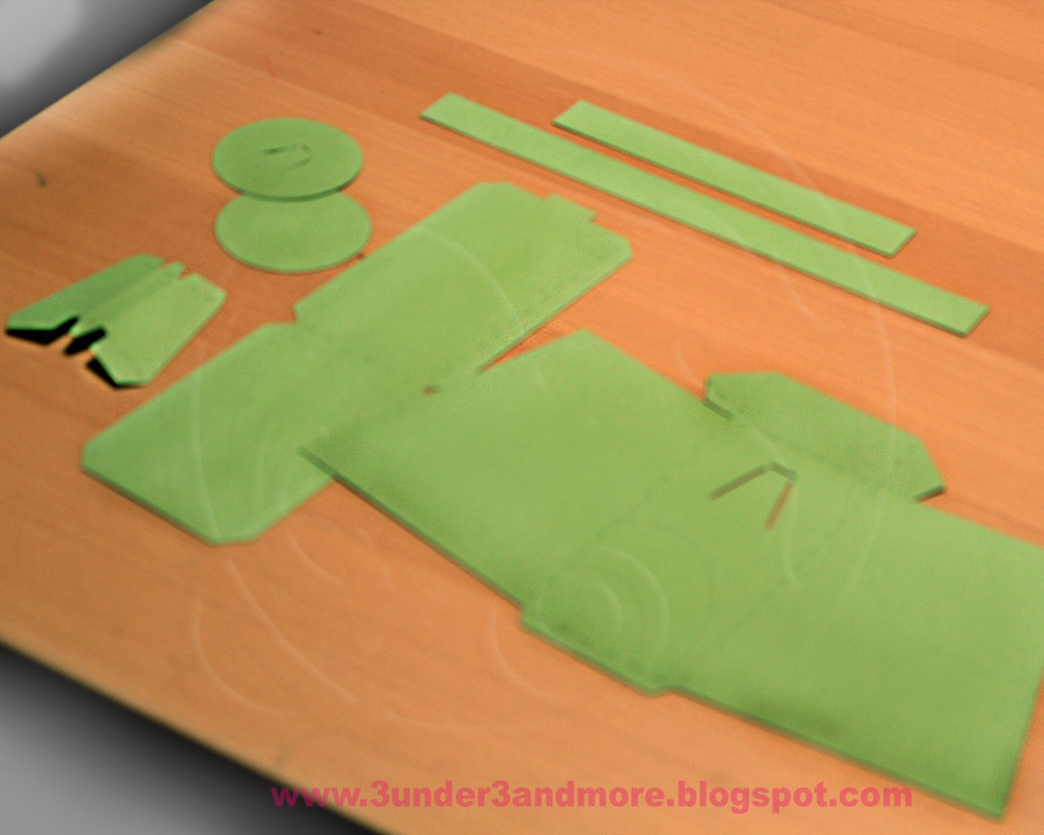 3 under 3 and more 3D paper watering can tutorial