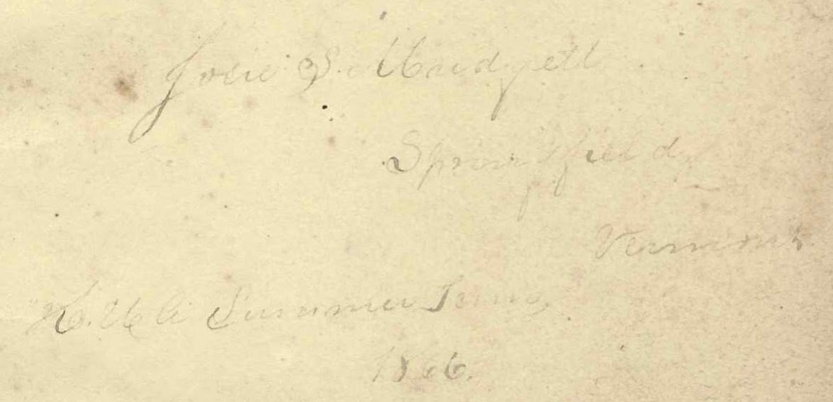 Heirlooms Reunited: 1866-1867 Autograph Album of Sarah Josephine ...