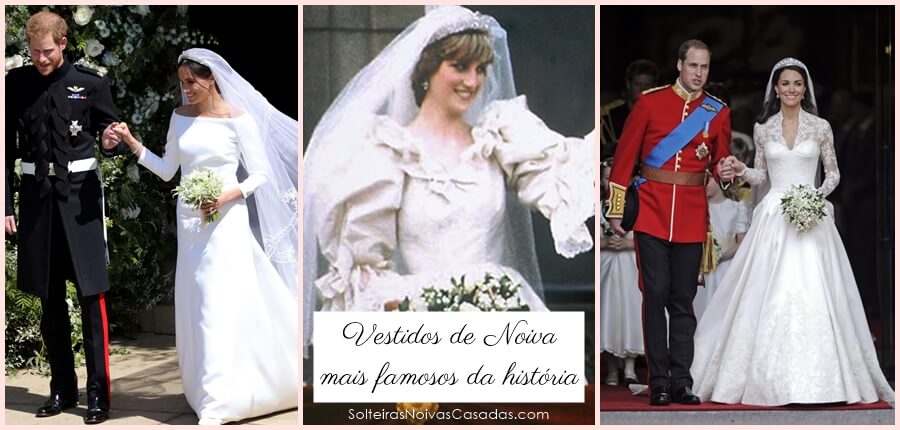 Inspire-se nos 14 vestidos de noiva mais famosos da história dos casamentos  — Solteiras Noivas Casadas