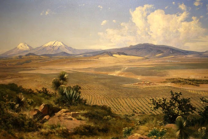 Jose Maria Velasco paisajista mexicano en el Museo Nacional de Arte