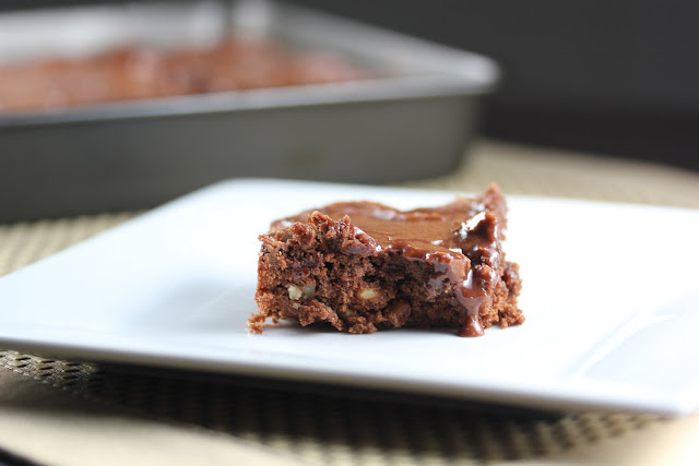 brownies with icing