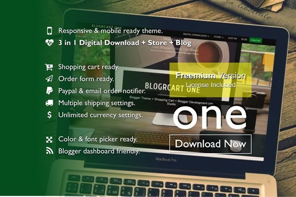 blogrcart-one-free-responsive-blogger-template