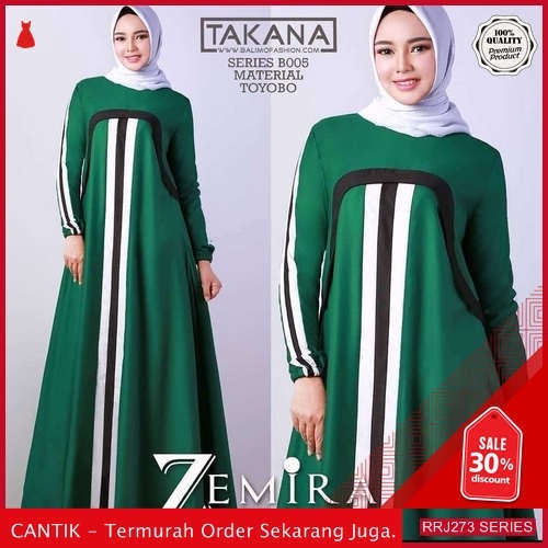 Jual RRJ273D166 Dress Zemira Maxy Wanita Sk Terbaru Trendy BMGShop