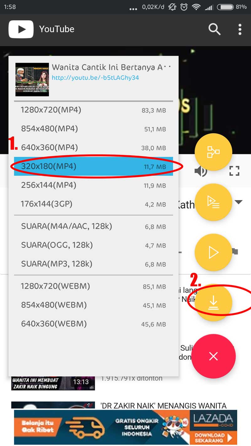 Cara download video di youtube dengan android mudah sekali fumi web