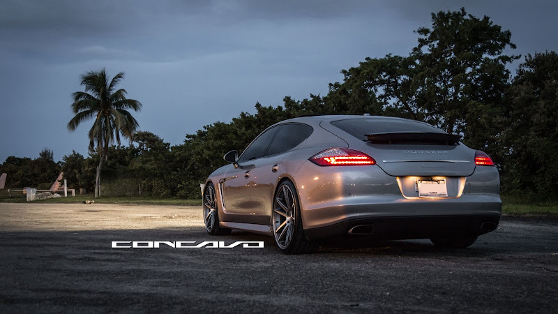 Porsche Panamera HD rear side
