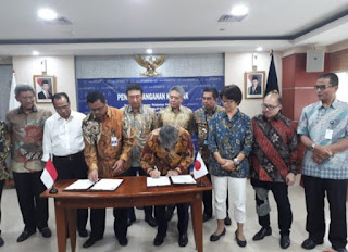 Ditandatangani Kontrak Pembangunan Pelabuhan Patimban Tahap I  Senilai Rp 6 Triliun