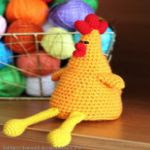 patron gratis pollo amigurumi | free amigurumi pattern chicken