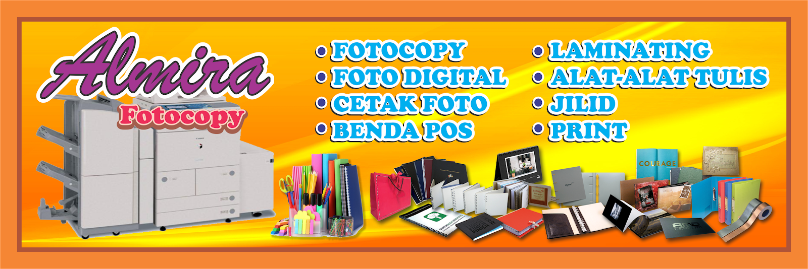 39+ Desain Spanduk Fotocopy