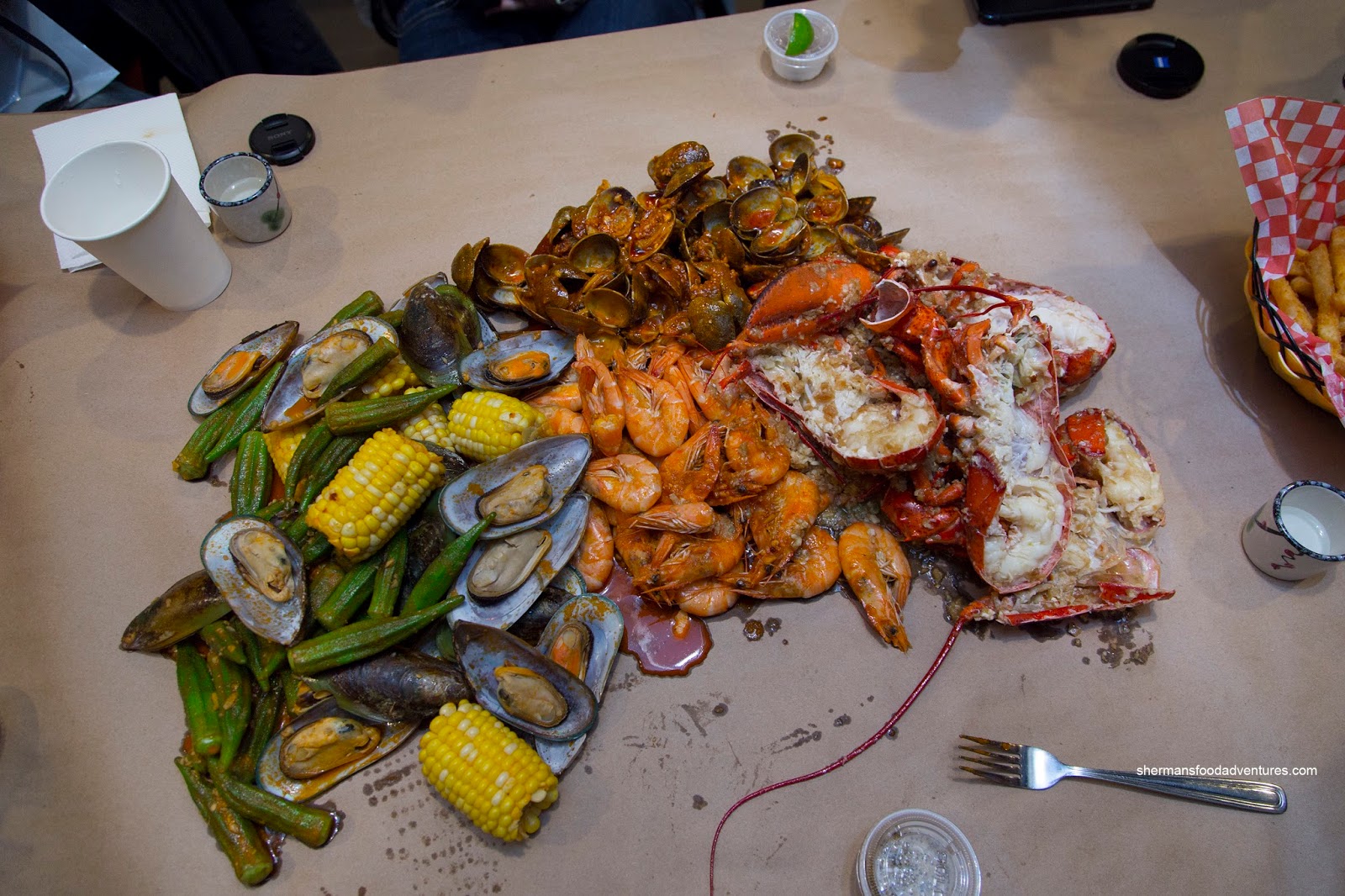 Sherman's Food Adventures The Captain's Boil (Vancouver)