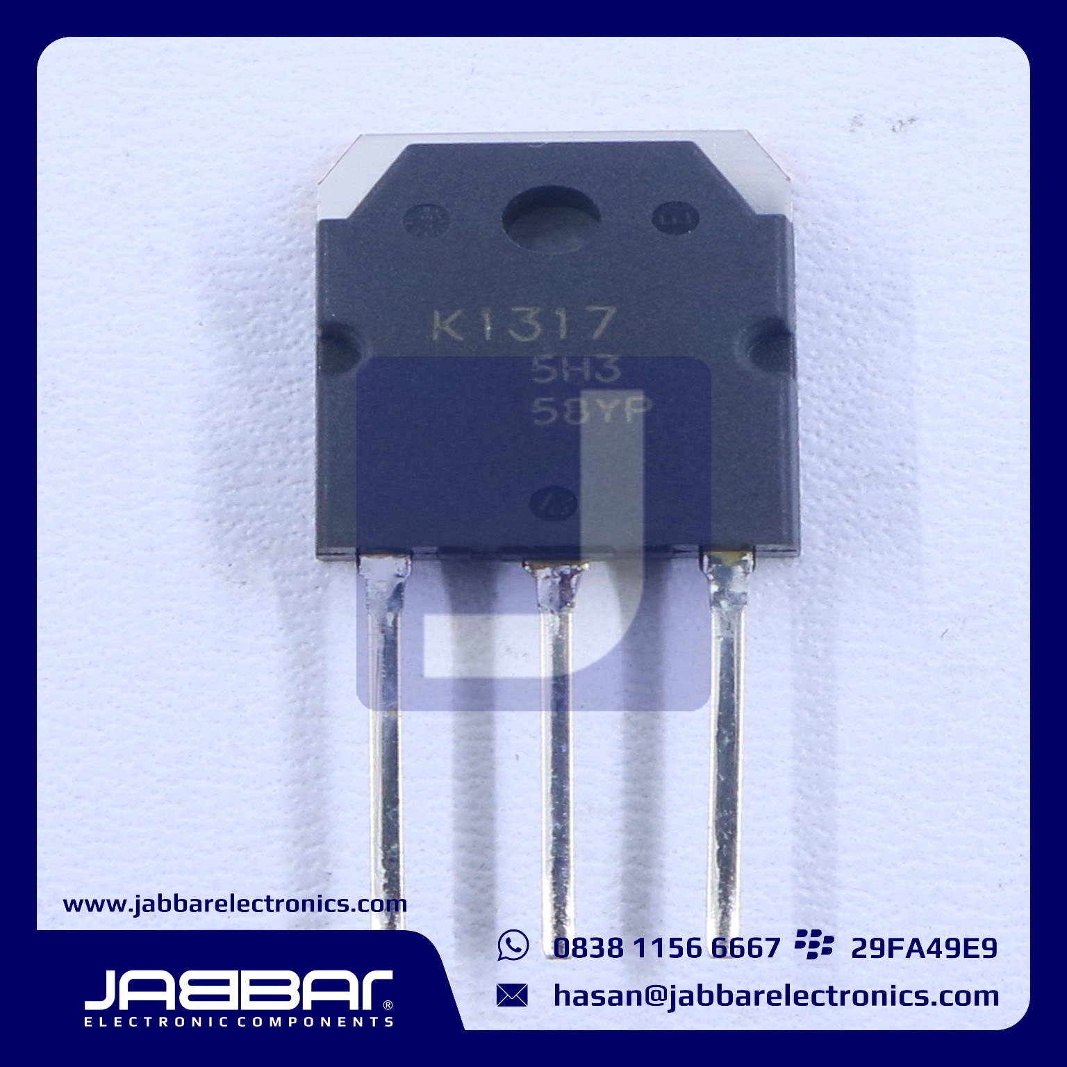 JUAL TRANSISTOR K1317 Arena Elektronika