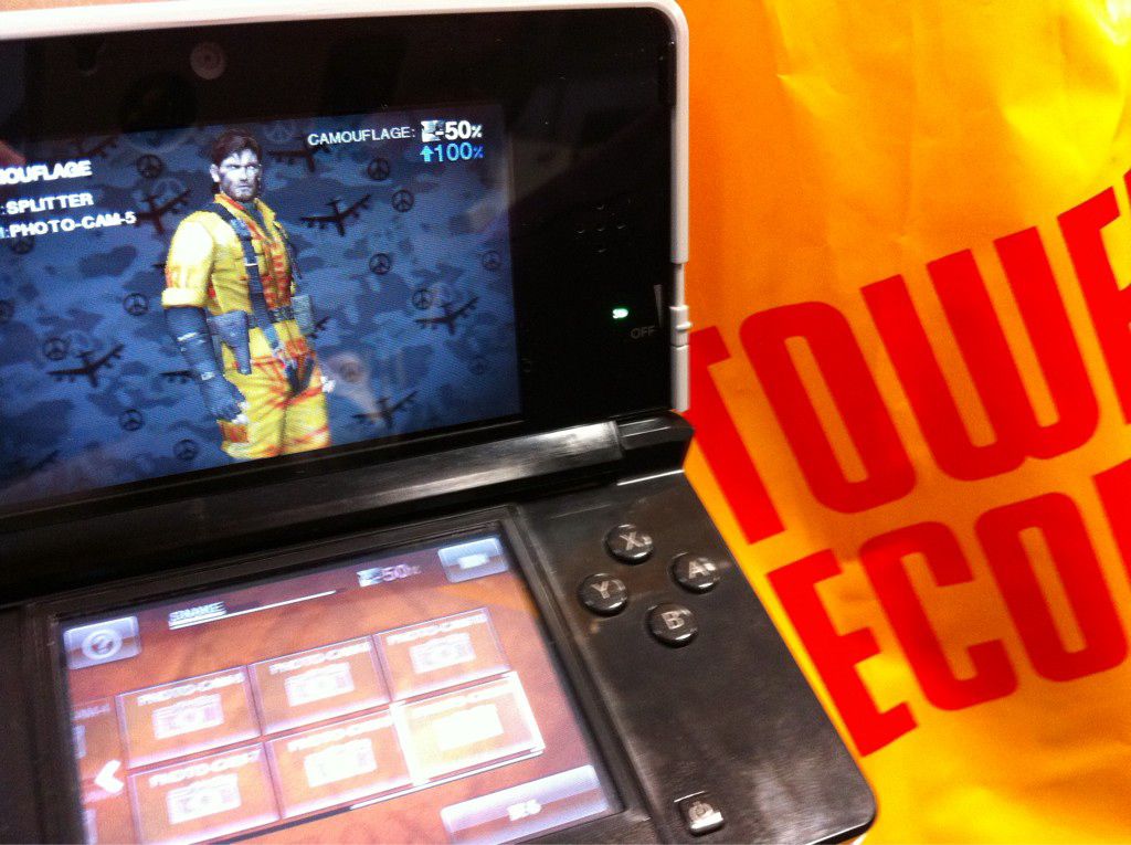 Jogo Metal Gear Solid Snake Eater Original - 3DS - Sebo dos Games - 10 anos!