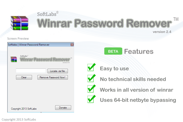 winrar password remover tool free download