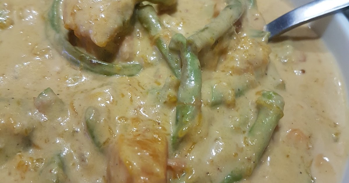 [Recipe] Guinataang Sitaw at Kalabasa (Squash and Longbeans in Coconut