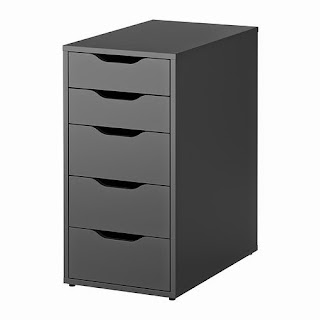 Ikea drawer unit :: OrganizingMadeFun.com