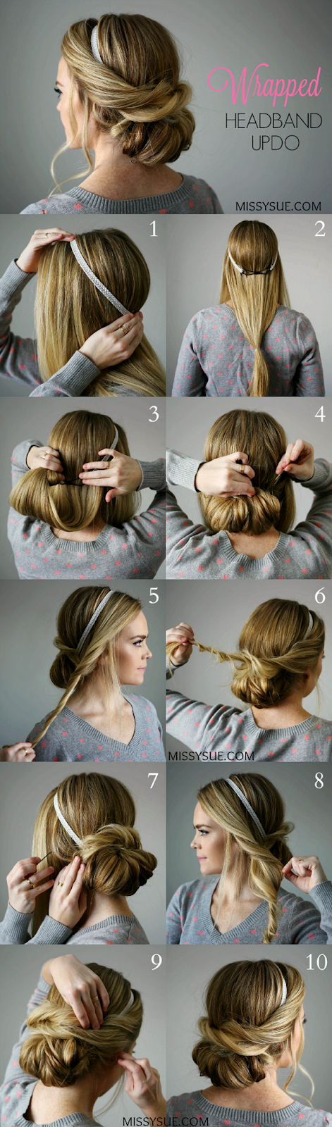 10 EASY HAIRSTYLES FOR LONG HAIR - It's your life