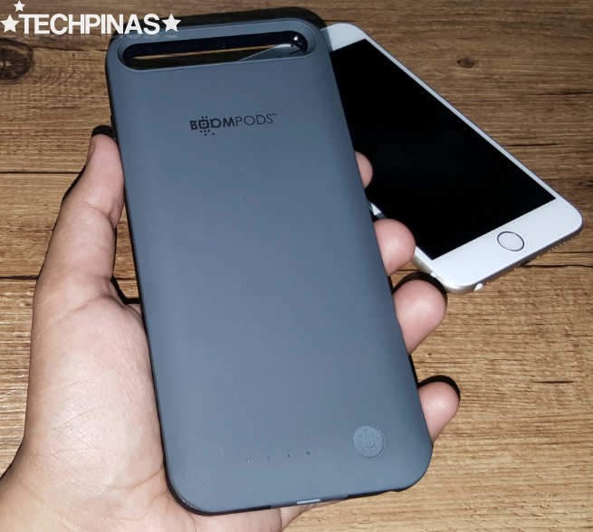 Power Case for Apple iPhone 6 Plus, Boompods Power Case