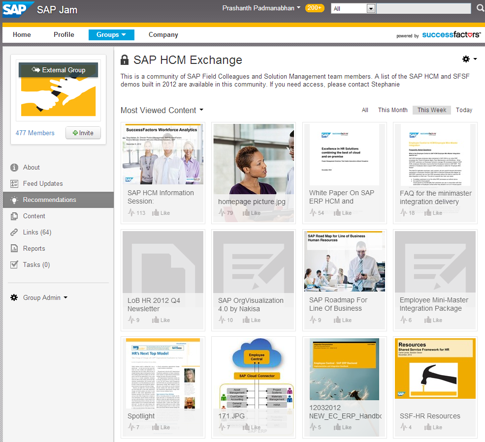 Journal on Product Design and Development Feature in SAP Jam Makes Us Productive