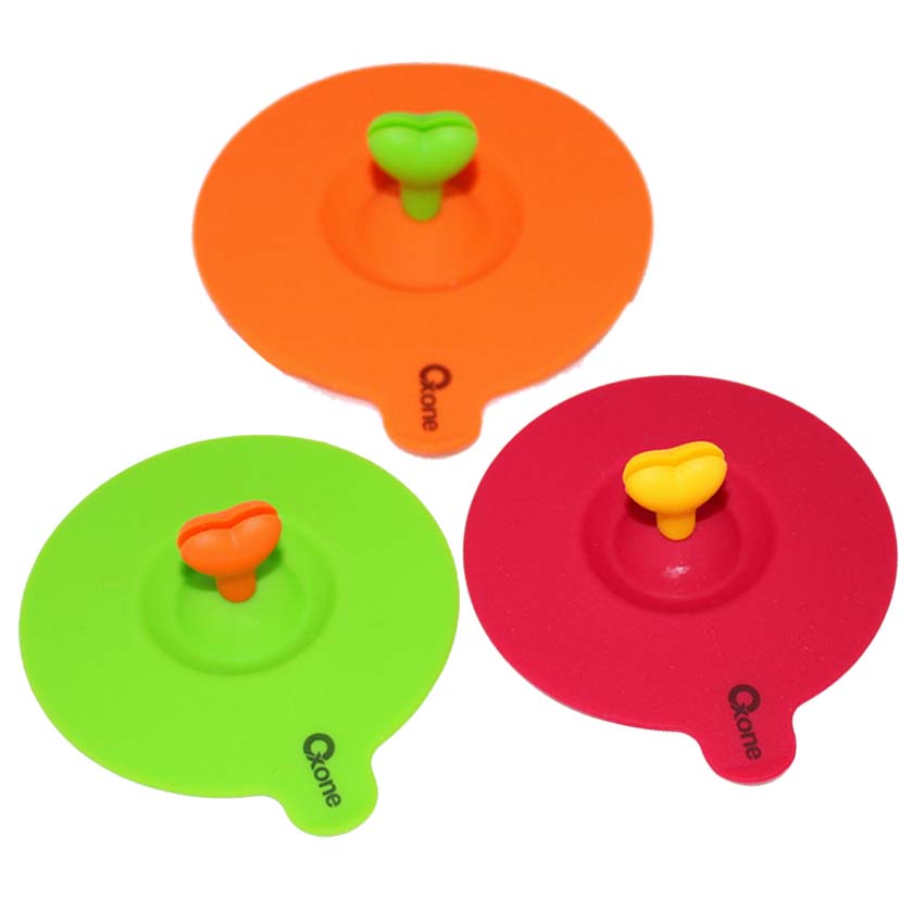 OX-913 Oxone 3Pcs Silicone Cup Cover 