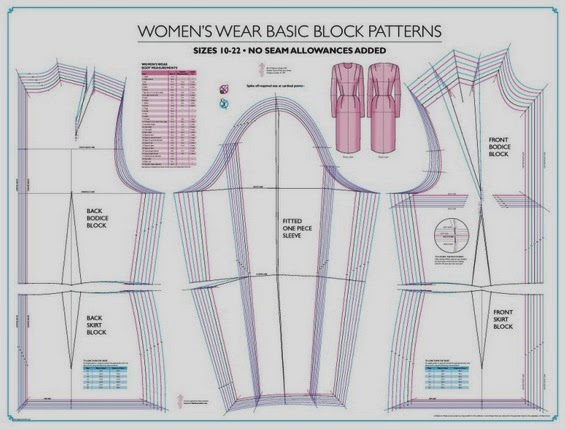 Garment Grading Chart