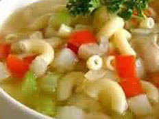 Resep praktis (mudah) sup makaroni spesial (istimewa) segar enak, gurih, sedap, nikmat lezat