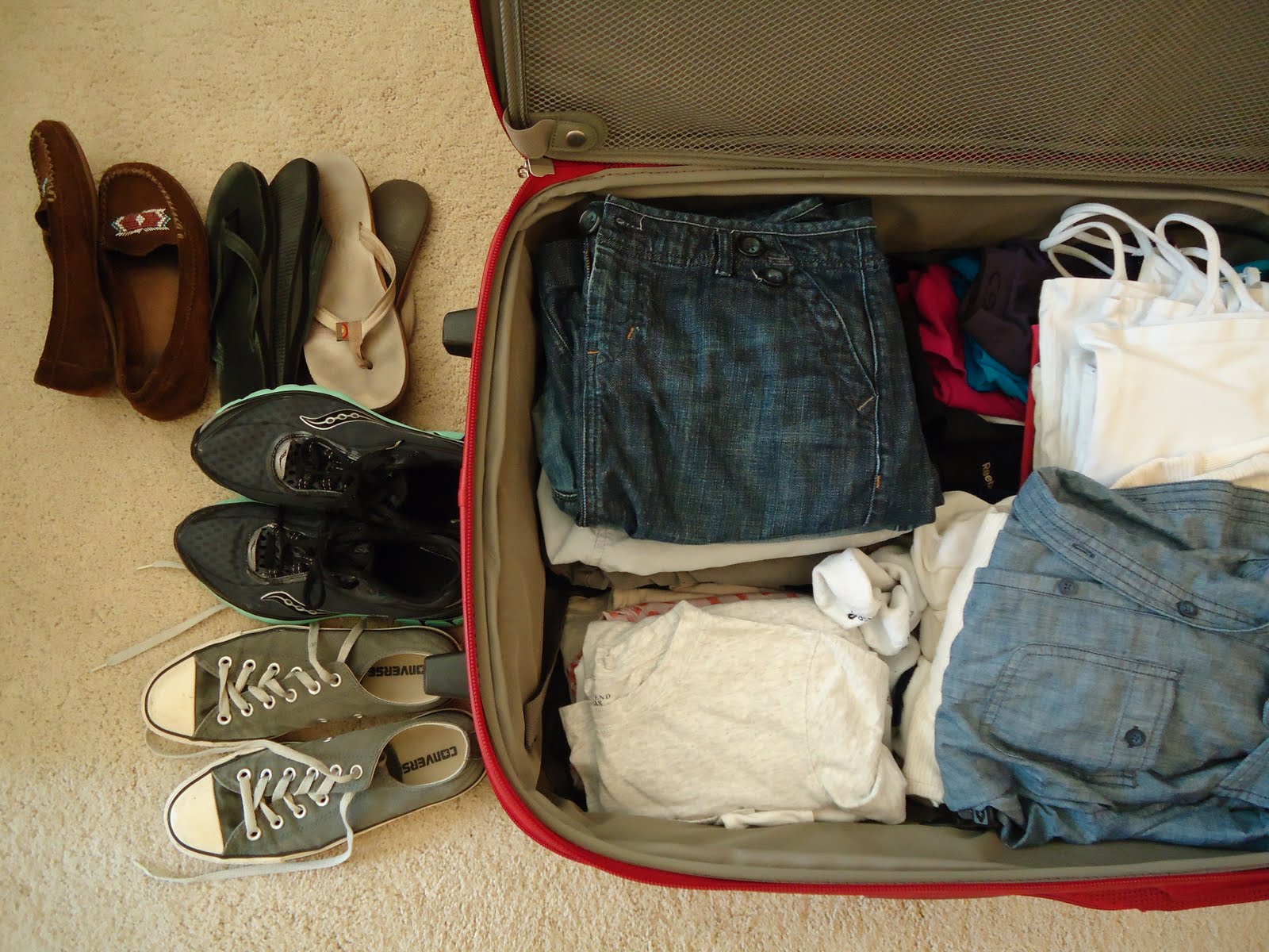 The Red Diary My bags are packed