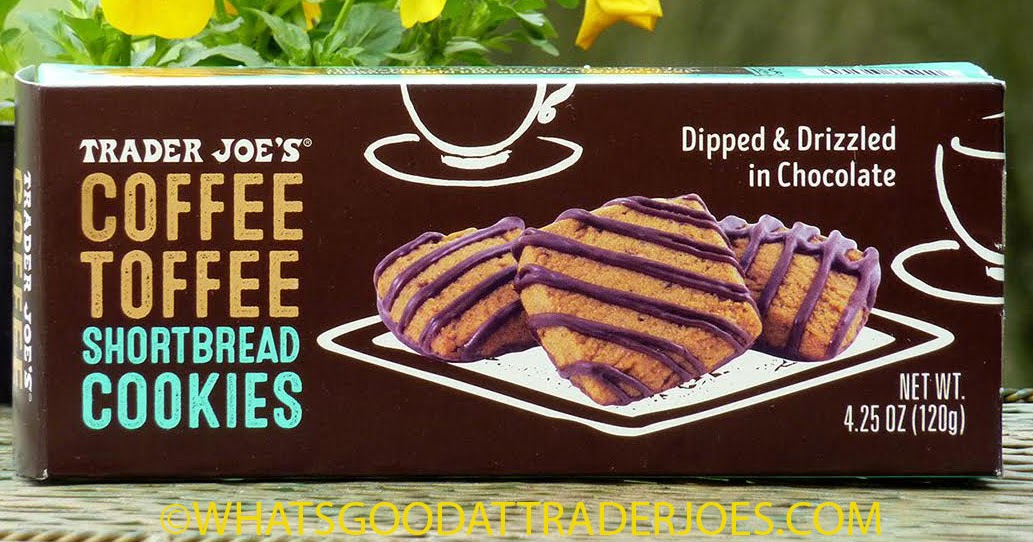 What's Good at Trader Joe's? Trader Joe's Coffee Toffee Shortbread Cookies