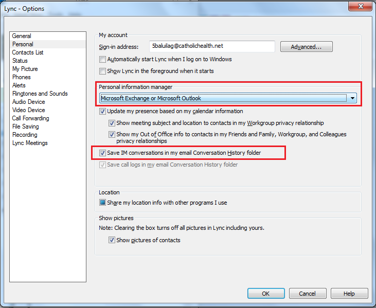 How To Save Conversation History In Outlook | lifescienceglobal.com