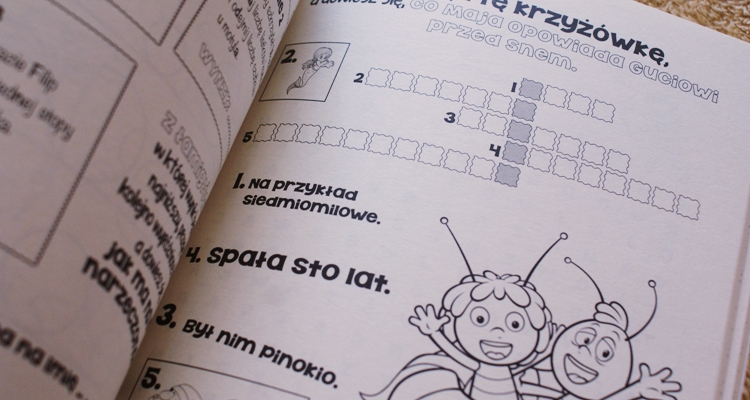Wielka Księga Łamigłówek. Pszczółka Maja Wielka Księga Łamigłówek. Pszczółka Maja