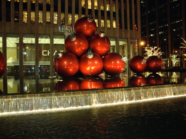NYC at Christmas time