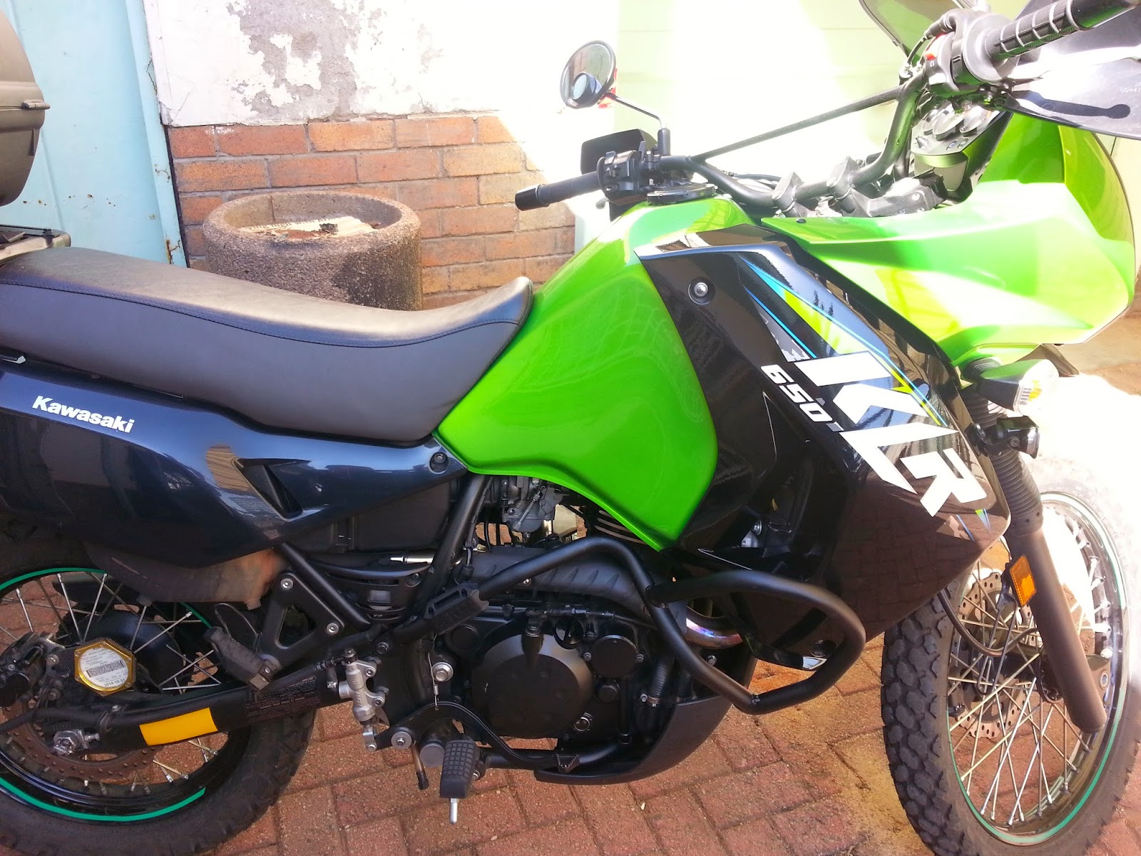 klr 650 light bar