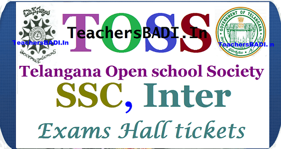 TOSS SSC Inter Hall Tickets 2017|TS Open school Hall tickets 2017 TOSS hall tickets, SSC Inter Hall Tickets, TS Open school Hall tickets,