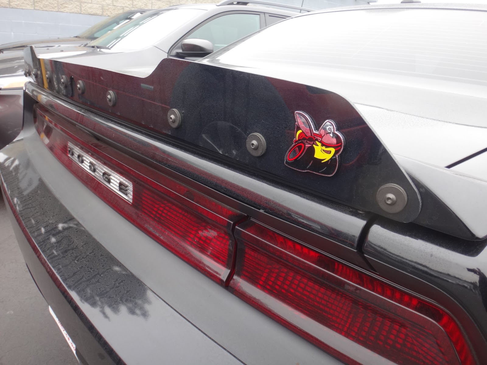 Just A Car Guy Cool rear spoiler