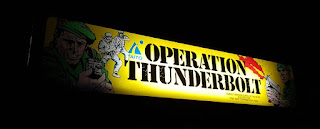 Operation Thunderbolt, the sequel to Operation Wolf. We played both games at Arcade Club Operation Thunderbolt, the sequel to Operation Wolf. We played both games at Arcade Club