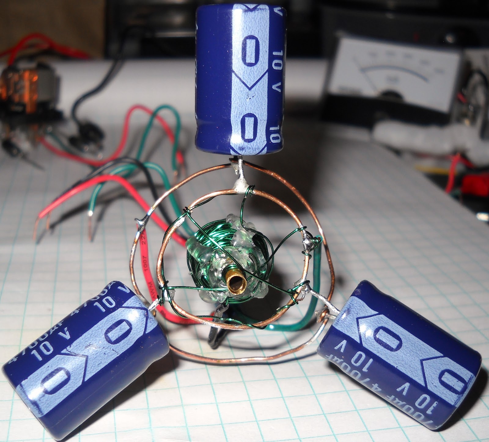 Calaban's BEAM and Electronics Coil Gun test firing.