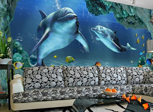 10 Seni Lukisan Gambar Ikan 3d Mengerikan Lucu Segala Desain
