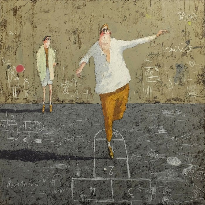 Французский художник-сюрреалист. Thomas Bossard