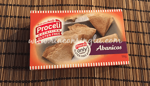 Abanicos sin gluten proceli