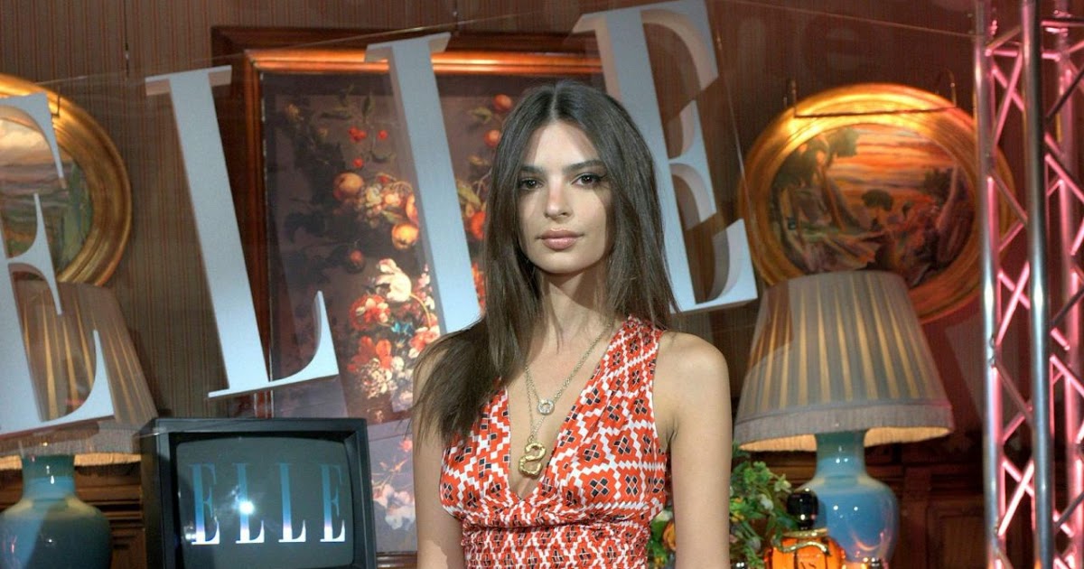 Model Crush: Emily Ratajkowski Elle Luxury Party